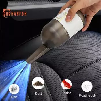 Пылесос Многофункциональный Высокая мощность Низкий уровень шума Сильное всасывание Длительный срок службы батареи Настольная подметальная машина Ручной беспроводной мини-пылесос для крошек зелёный