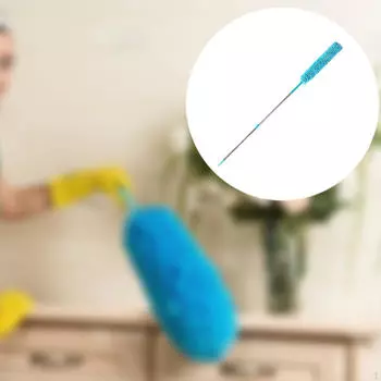 Пылесос с длинной ручкой для потолочных вентиляторов и домашнего использования синий