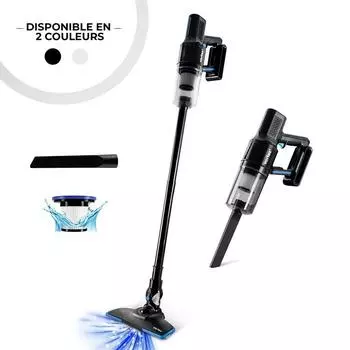 Пылесос с метлой 2 в 1 с фильтром Hepa F10 Black Vortex