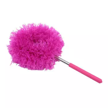 Пылесос Щетка для пылеудаления Настенный пылесос Раздвижной пылесос Удаляющий паутину на открытом воздухе Пылесос для высоких потолков Очиститель потолочных вентиляторов Многофункциональный пылесос Очиститель окон One Size розы красного