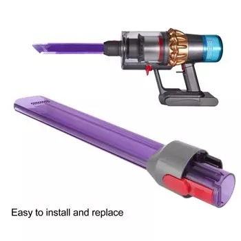 Пылесос со светодиодной насадкой с узкой щелью, насадка для щелевого инструмента со встроенными светящимися бусинами для V7 V8 V10 V11