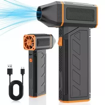 Пылесос со сжатым воздухом - Электрический пылесос со скоростью вращения 120000 об/мин, струйный осушитель, очиститель компьютерной клавиатуры - воздуходувка - автомобильный пылесос - электрический