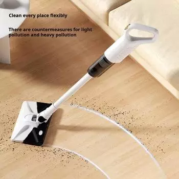 Пылесос Yousheng Мощность всасывания 6 кПа Бесщеточный двигатель Эргономичная конструкция ручки Перезаряжаемый универсальный пылесос Пылеуловитель белый