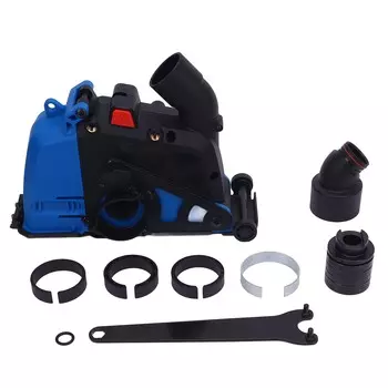 Пылеудаление режущий кожух широко совместимый регулируемая глубина резки угловая шлифовальная машина пылезащитный чехол