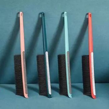 Пылевая щетка, удобное влагостойкое пластиковое мягкое универсальное средство для очистки поверхностей для кровати красный