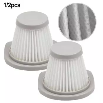 Пылевой фильтр Фильтр Белый+Серый Аксессуары Чистящие детали 1pc