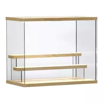 Пылезащитная акриловая стойка с подсветкой для хранения духов, десертов и кукол