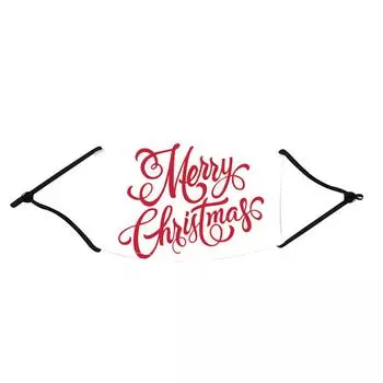 Пылезащитная маска с рождественской тематикой, пылезащитная полиэстеровая маска для лица с эластичной дужкой и фильтром типа 5 1#