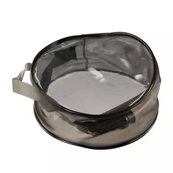 Пылезащитная прозрачная уличная сумка для кукол из ПВХ, сумка для демонстрации кукол на открытом воздухе, сумка для хранения кукол, аксессуары для кукол чёрный