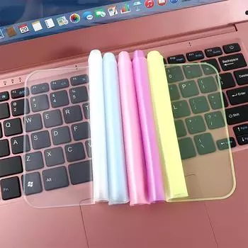 Пылезащитная водонепроницаемая 15-17 дюймовая пленка для клавиатуры, защитная пленка для клавиатуры, чехол для ноутбука 12-14inch прозрачный