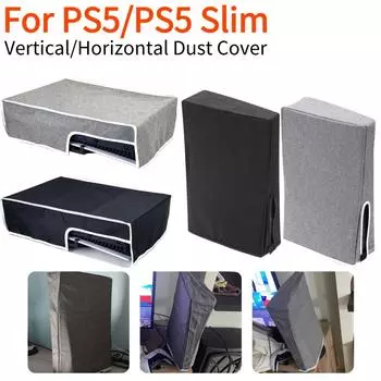 Пылезащитный чехол для игровой консоли PS5, защитный чехол от царапин, защитный чехол для PS5 Slim, игровые аксессуары