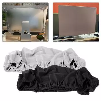 Пылезащитный чехол для компьютера 27 дюймов, гибкий полиэстер, для монитора IMac Macbook Pro Air, защитный чехол с мягкой подкладкой for 27 inch чёрный