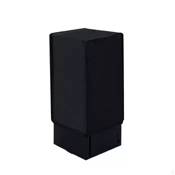 Пылезащитный чехол для консоли x Моющийся пылезащитный устойчивый к царапинам водонепроницаемый черный протектор