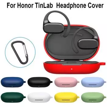 Пылезащитный чехол для наушников, силиконовый чехол для наушников Bluetooth с чехлом для Honor TinLab