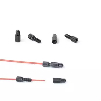 Пылезащитный чехол для переключателя передач велосипедного тормоза тросы переключения передач заглушки для переключателя передач велосипеда колпачки для тормозных тросов велосипеда Black-4Pcs чёрный