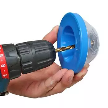 Пылезащитный чехол для ударной дрели Бытовая электрическая дрель Пылезащитное соединение Пылесборник Пылезащитный инструмент Аксессуары оранжевый