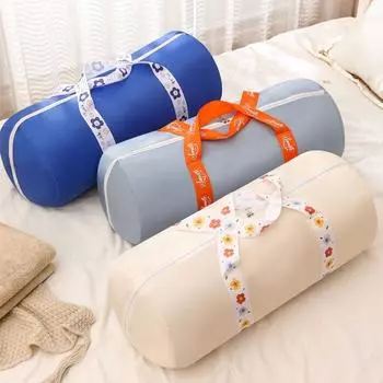 Пылезащитный цилиндрический мешок для хранения одеял из ткани Оксфорд, сортировочная сумка для одеял, сумка для хранения одежды для дома M-Style C