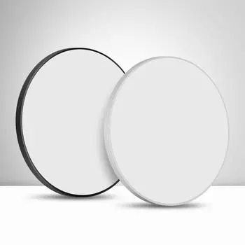 Пылезащитный светодиодный потолочный светильник 220 В, водонепроницаемый, ультратонкий потолочный светильник 18 Вт, 30 Вт, 40 Вт, для декора гостиной, ванной комнаты, светильник Cold White 6500k