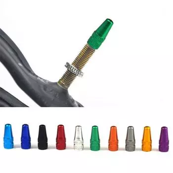 Пылезащитный универсальный колпачок для вентиля велосипедной шины колпачок для вентиля колеса колпачок для вентиля шины колпачки для вентиля велосипеда чёрный