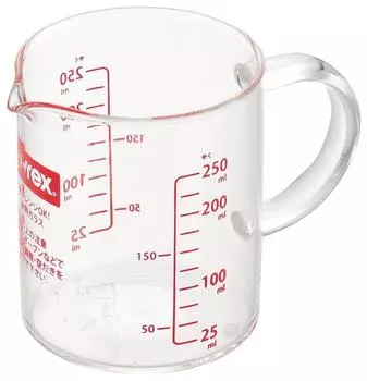 PYREX Br Мерный стакан с ручкой 250 мл CP-8577 чистый