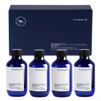 Pyunkangyul hair & body travel 4-piece kit, 1 set