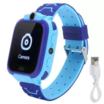 Q12B Детские умные часы IP67 Водонепроницаемые часы-телефон Anti Lost Wrist Smartwatch