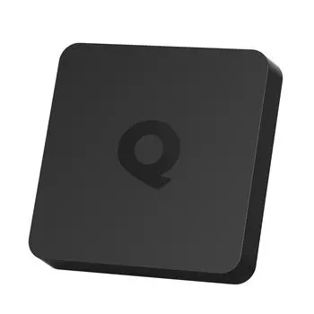 Q1 Android TV 10.0 Smart TV Box UHD 4K Медиаплеер Allwinner H313 Четырехъядерный H.265 2.4G&5G WiFi EU Plug 8G чёрный