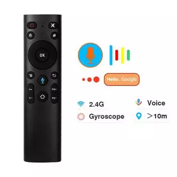 Q5 Bluetooth 2,4 ГГц беспроводной голосовой пульт дистанционного управления воздушная мышь 3-осевой контроллер гироскопа с USB-приемником для компьютера Smart TV Android Box 17 keys