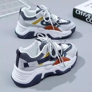 Q6601 Кроссовки Женские новые кроссовки Модная женская обувь Повседневная обувь Осенняя обувь для папы Женская спортивная обувь 36