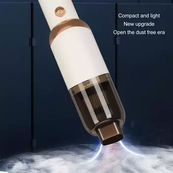 Q9 Ручной пылесос 120 Вт Беспроводной ручной пылесос Сильное всасывание Портативная всасывающая машина Белый