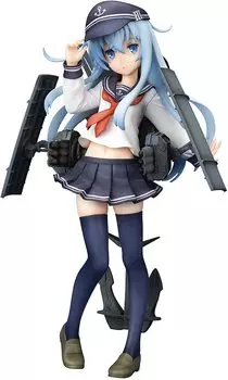 Q Kantai Collection Hibiki Высота 180 мм Готовая фигурка из окрашенного ПВХ Q s -KanColle- прибл.