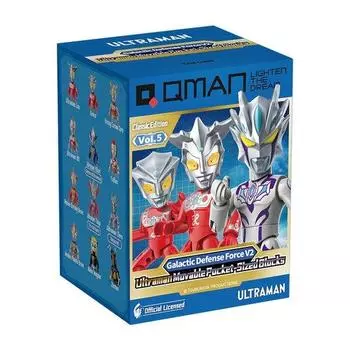 Q-Man Ultraman Гелатичные Защитные Силы (Случайный пакет)