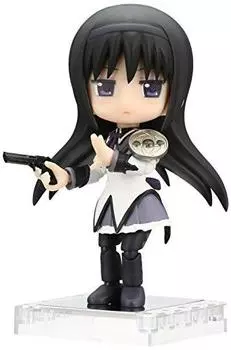 Q-posh Puella Magi Madoka Magica the Movie Homura Akemi ver.1.5 Немасштабная подвижная фигурка из ПВХ, окрашенная