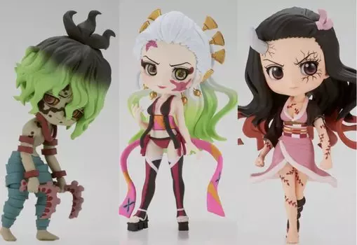 Q posket petit Камадо Незуко Демон Падший Демон Таро Таро фигурка 3 типа, набор том 7 вер.