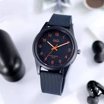 Q&Q Часы медсестры для осмотра высокой видимости CSAT 12-Navy