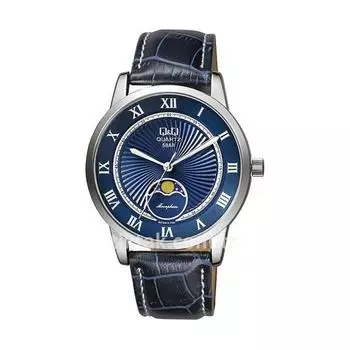 Q&Q Мужские часы QZ10J318Y Черные ( 40 мм)