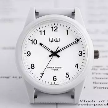 Q&Q Студент-медсестра, большое лицо, большой номер, государственный служащий, водонепроницаемые наручные часы с низким уровнем шума, часы для проверки учебных способностей в колледже, популярные корейские часы