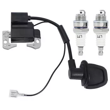 QAZAKY катушка зажигания свеча зажигания L7T 2-тактный 33cc 43cc 47cc 49cc 50cc минимото карманный мотоцикл для езды по бездорожью чоппер скутер детский квадроцикл квадроцикл минимото