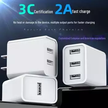 QC4.0 Многопортовый USB-разъем для интеллектуального зарядного устройства - быстрая зарядка мобильного зарядного устройства 5W