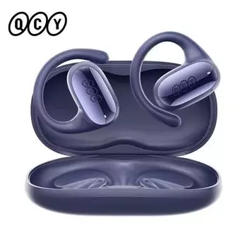 QCY Crossky GTR2 Открытые наушники OWS Bluetooth Беспроводные наушники Воздушная проводимость Спортивные наушники чёрный