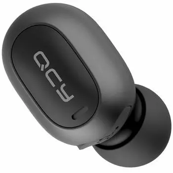 QCY MINI2 Беспроводные Bluetooth Single Полностью беспроводные 4 часа непрерывной работы Ультра Ультра Bluetooth Noise Siri IPX4 Android Черные наушники, 5.0, вкладыши,