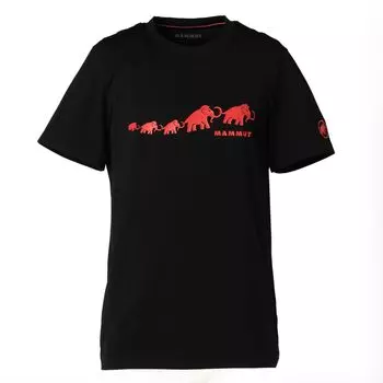 QD Logo Print CE Asian Fit Logo Print CE AF Men черная [Mammut] Футболка Мужская/QD Футболка 1017-06340 чёрный