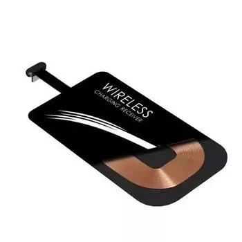 Qi USB Type C Универсальная задняя наклейка для мобильного телефона 10 Вт Беспроводное зарядное устройство Зарядный приемник Type-C