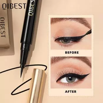 QIBEST 3-в-1 мини-палетка теней для век Pearl Polarised Stereo Matte Natural Non-Flying Eyeshadow Palette