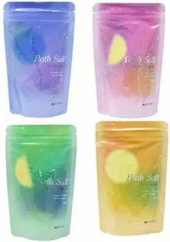 QIDUHUQI Charis Seijo Moon Bath Salts Set of 4 100g each Waxing Full Waning Series (Новолуние, Луна, Луна, Луна) ЛУНА И ТРАВЫ