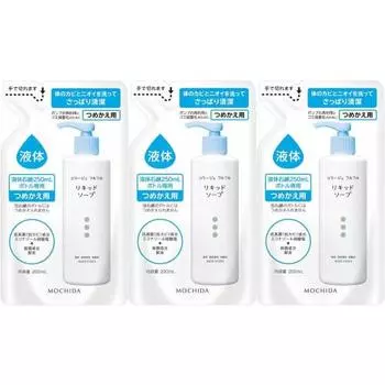 QIDUHUQI [Set of 3] Collage Furufuru Liquid Soap Refill 200ml