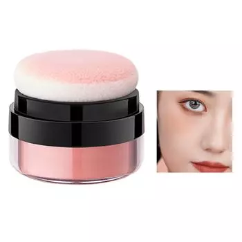 Qin Derdom Cheek Mineral Cheek High Gloss Contour Blush Мягкие, яркие цвета, легкие, дышащие, натуральные косметические спонжики входят в комплект