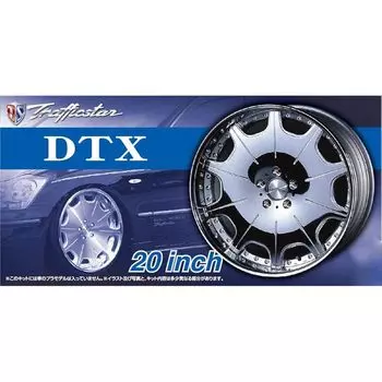 Qingdao Bunka Kyozaisha 1/24 тюнингованная серия деталей № 62 traffic star DTX 20 дюймов детали для пластиковых моделей