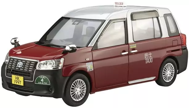 Qingdao Bunka Kyozaisha The Model Car Series SP02 Toyota NTP10R Comfort Hybrid 2018 Hong Kong Master Plastic Model 1/24