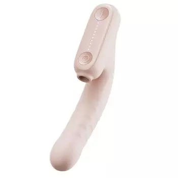QINGNAN Vibe Rotor для женщин Вибратор Сосание G Spot Вращение Телескопическое Всасывание Вибрационная Стимуляция Силиконовый Материал Вибратор Поршневая Машина